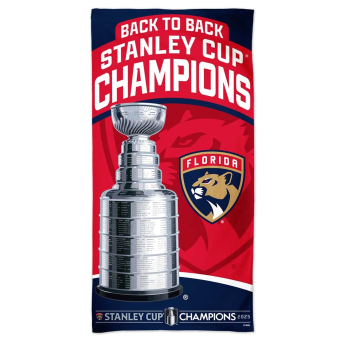 Florida Panthers prosop 2025 Stanley Cup Champions Locker Room Back to Back Celebration
