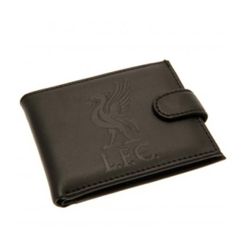 FC Liverpool portofel din piele tehnică Rfid black