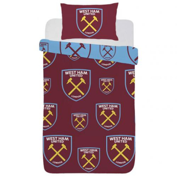 West Ham United cearșaf pentru un pat reverse