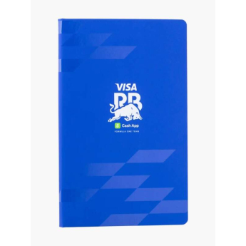 Visa Cash App RB blocnotes Logo blue F1 Team 2025