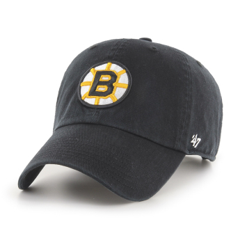 Boston Bruins șapcă de baseball 47 CLEAN UP w/ No Loop Label black