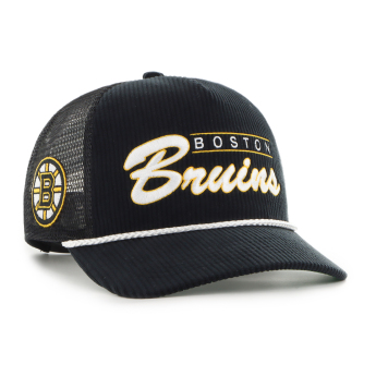 Boston Bruins șapcă de baseball Double Header Mesh 47 HITCH RF black
