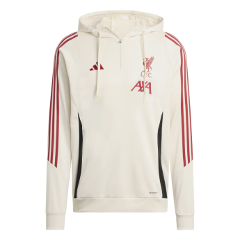 FC Liverpool hanorac de bărbați cu glugă Track beige