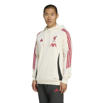 FC Liverpool hanorac de bărbați cu glugă Track beige