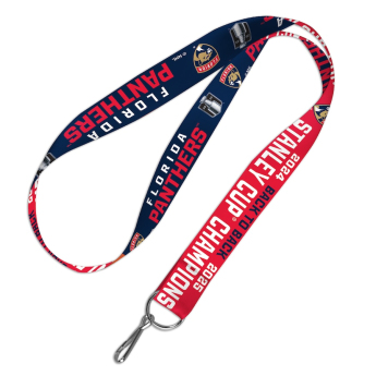 Florida Panthers breloc pentru gât 2025 Stanley Cup Champions