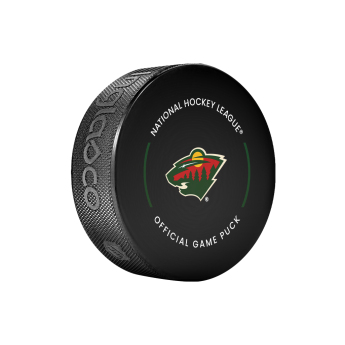 Minnesota Wild puc Official Game Puck 2024-2025