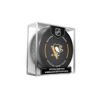 Pittsburgh Penguins puc Official Game Puck 2024-2025