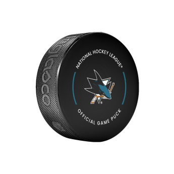 San Jose Sharks puc Official Game Puck 2024-2025