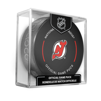 New Jersey Devils puc Official Game Puck 2024-2025
