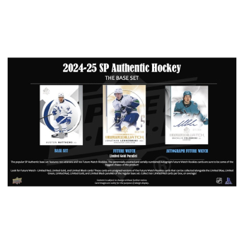 NHL cutii Cărți de hochei NHL 2024-25 Upper Deck SP Authentic Hobby Box