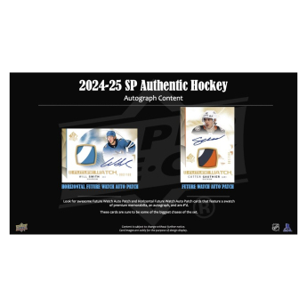 NHL cutii Cărți de hochei NHL 2024-25 Upper Deck SP Authentic Hobby Box