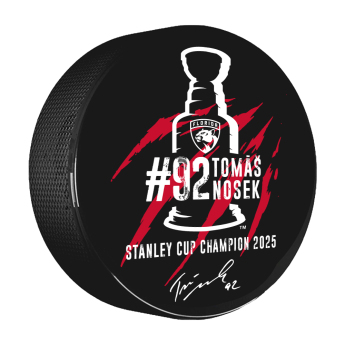 Florida Panthers puc Tomáš Nosek #92 Stanley Cup Champion 2025