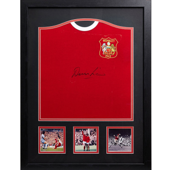 Legende tricou înrămat 1963 Law Signed Shirt (Framed)