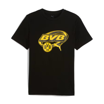 Borussia Dortmund tricou de bărbați FtblCulture black