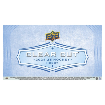 NHL cutii Cărți de hochei NHL 2024-25 Upper Deck Clear Cut Hobby Box