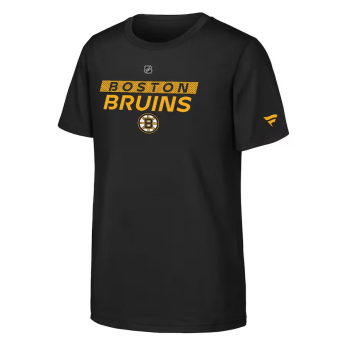 Boston Bruins tricou de copii Pro Wordmark black