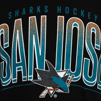 San Jose Sharks tricou de bărbați Arch Graphic black