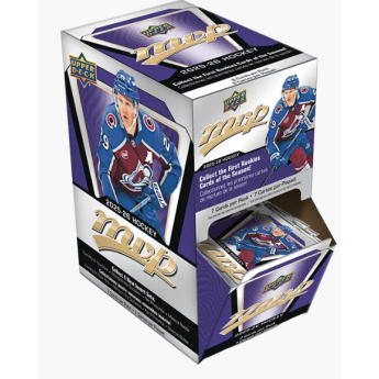 NHL cutii Cărți de hochei NHL 2025-26 Upper Deck MVP Hockey Gravity Retail Box