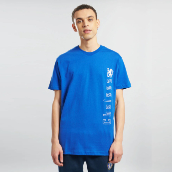 FC Chelsea tricou de bărbați Text navy