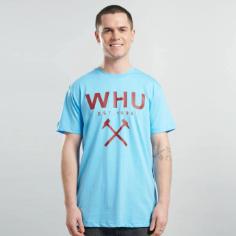 West Ham United tricou de bărbați Graphic blue