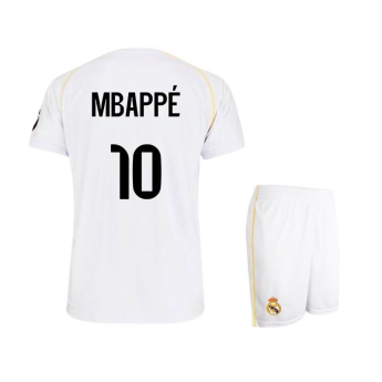 Real Madrid set de copii replica 25/26 Home Mbappe