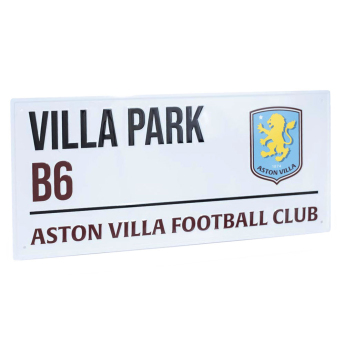 Aston Villa semn pe perete White Street