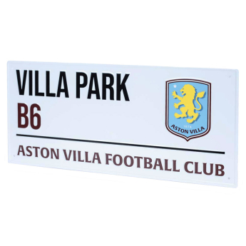 Aston Villa semn pe perete White Street