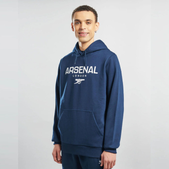 FC Arsenal hanorac de bărbați cu glugă Logo navy