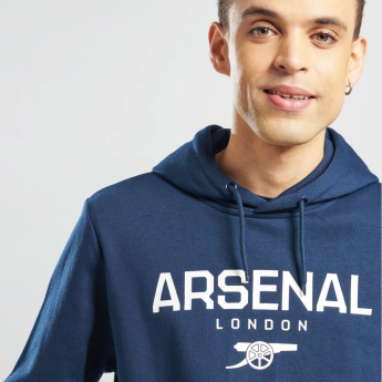 FC Arsenal hanorac de bărbați cu glugă Logo navy
