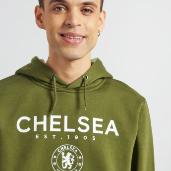 FC Chelsea hanorac de bărbați cu glugă Logo cypress
