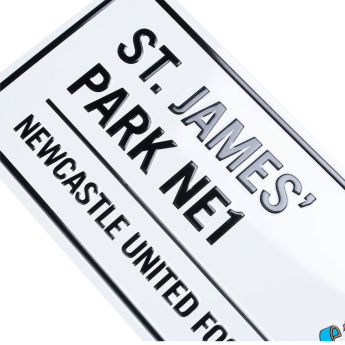 Newcastle United semn pe perete White Street