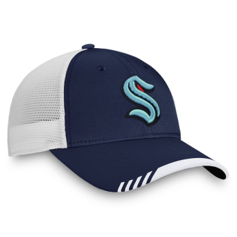Seattle Kraken șapcă de baseball Navy Authentic Pro Locker Room Trucker Adjustable