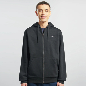FC Chelsea hanorac de bărbați cu glugă Full Zip black