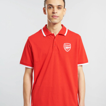 FC Arsenal tricou polo Logo Tipped red