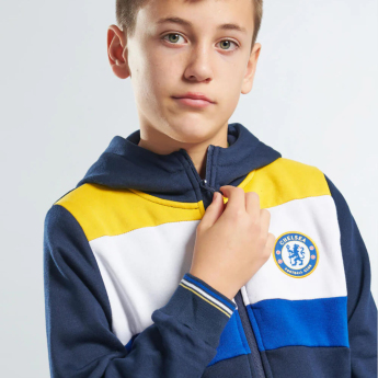 FC Chelsea hanorac cu glugă pentru copii Full Zip colour