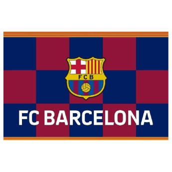 FC Barcelona drapel Quadres