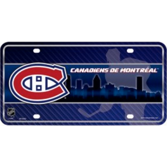 Montreal Canadiens semn pe perete Metal License Plate