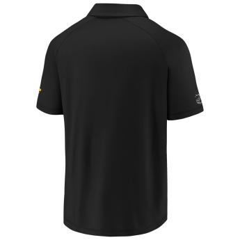 Pittsburgh Penguins tricou polo Authentic Rinkside Performance black