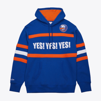 New York Islanders hanorac de bărbați cu glugă Head Coach Hoodie Current Logo