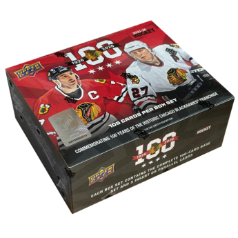 NHL cutii Cărți de hochei NHL 2025-26 Upper Deck Chicago Blackhawks Centennial Box Set