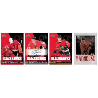 NHL cutii Cărți de hochei NHL 2025-26 Upper Deck Chicago Blackhawks Centennial Box Set