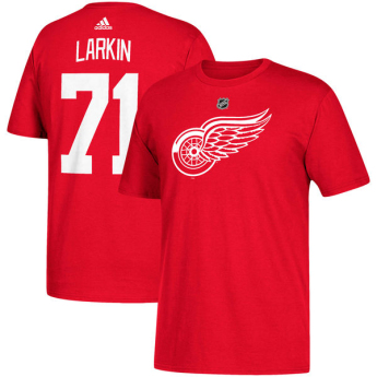 Detroit Red Wings tricou de bărbați red #71 Dylan Larkin
