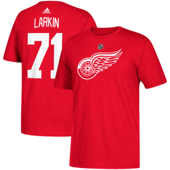 Detroit Red Wings tricou de bărbați red #71 Dylan Larkin