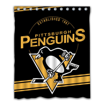 Pittsburgh Penguins perdea de duș Shower Curtain