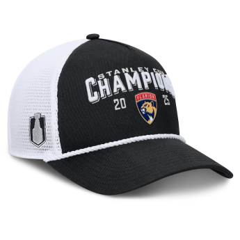 Florida Panthers șapcă de baseball 2025 Stanley Cup Champions A-Frame Roper Meshback Adjustable Black