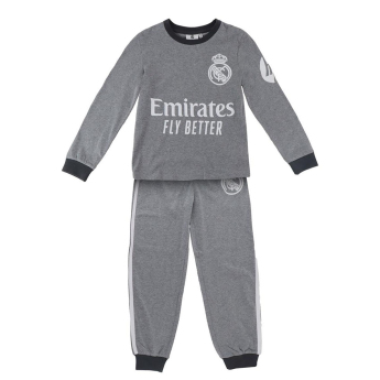 Real Madrid pijamale de copii Long grey