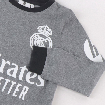 Real Madrid pijamale de copii Long grey
