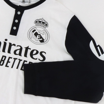 Real Madrid pijamale de bărbați Long white