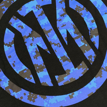 Inter Milano hanorac de bărbați cu glugă Back crest