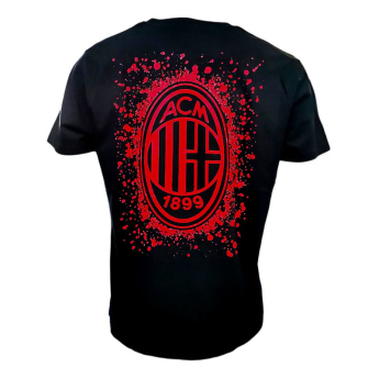 AC Milan tricou de bărbați Snake black
